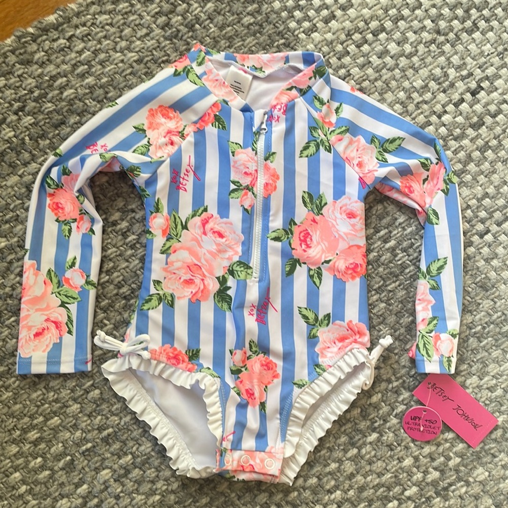 Betsy Johnson Girls Bathing Suit